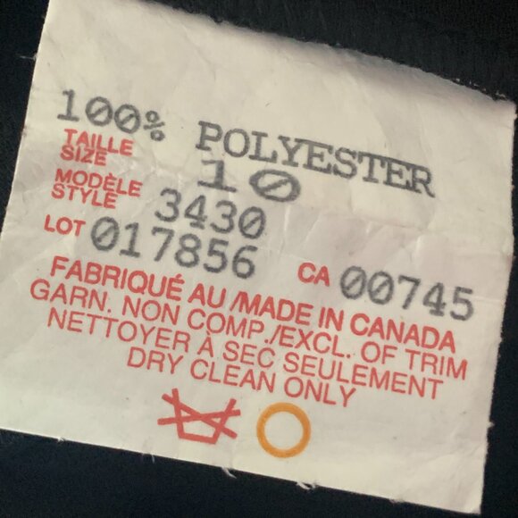 JS COLLECTION BEDAZZLED BLACK DRESS PANTS - Picture 7 of 7